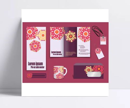 絢麗花朵企業vi圖片 矢量素材,廣告設計,vi設計,吊牌,工作牌,杯子,紙巾盒,三折頁傳單,dm單,展架,公司vi模板,vis識別系統,企業vi設計 永恒的蔚藍